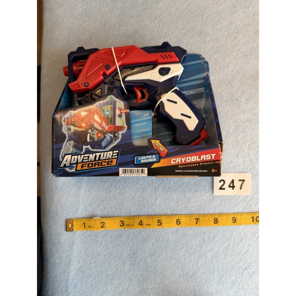 Adventure Force Cryoblast Apocalypse Blaster Toy With Lights And Sound Age 3+